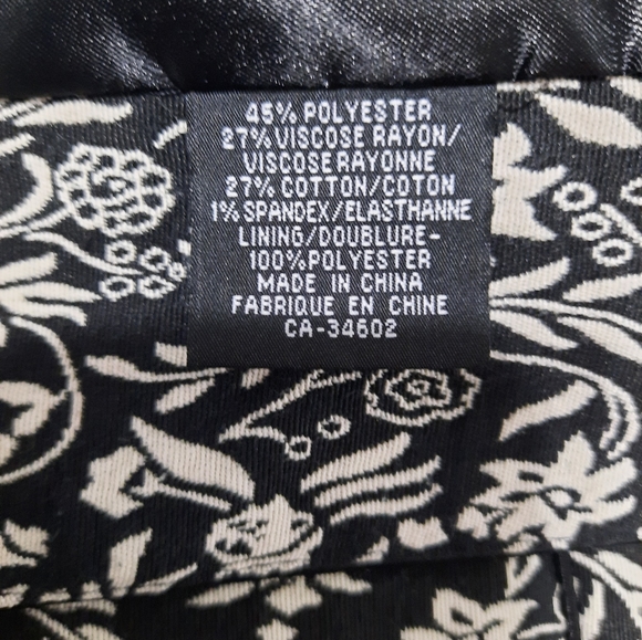 Mario Serrani Floral Print Blazer Jacket - Picture 12 of 12